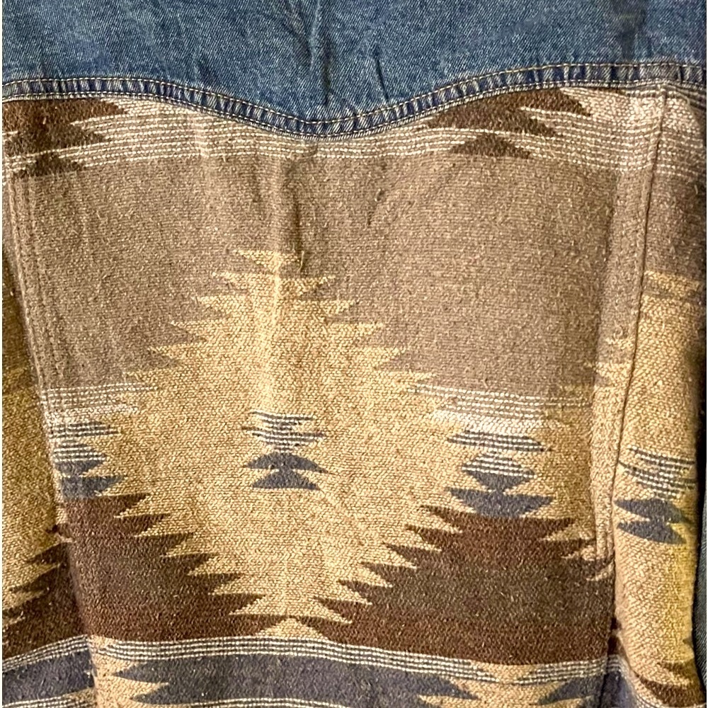 Denim jacket Aztec Pattern Jacket Aztec Patterned Design New Boutique - Picture 10 of 14